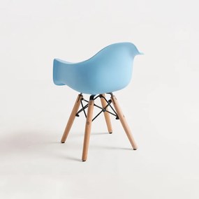 Pack 6 Cadeiras Dau Kid (Infantil) - Azul claro