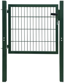 Portão de cerca (individual) 2D, verde 106 x 130 cm