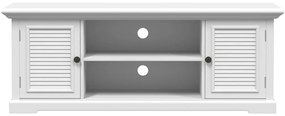 Móvel de TV 110x30x41 cm derivados de madeira branco