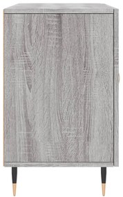 Aparador 100x36x60 cm derivados de madeira cinzento sonoma
