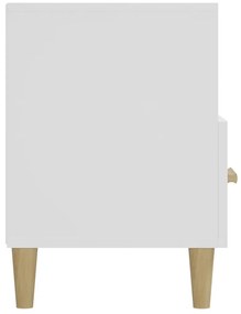 Móvel para TV 102x36x50 cm derivados madeira branco brilhante