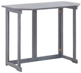 46326 vidaXL Mesa de varanda dobrável 90x50x74 cm madeira de acácia maciça