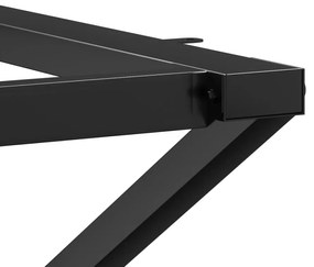 Pernas para mesa de centro estrutura em X aço