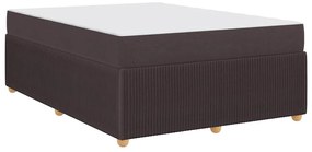 Estrutura da Cama Outros Castanho escuro 160 x 200 cm tecido
