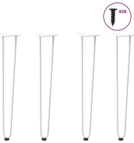 Pernas de grampo para mesas de console para mesa de console 4 peças Br