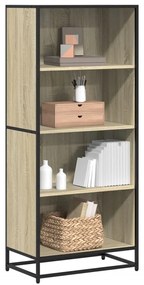 vidaXL Estante 60x35x139 cm derivados de madeira carvalho sonoma