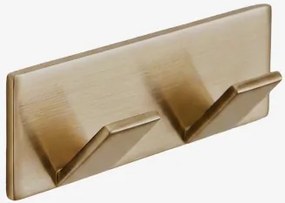 Cabide Adesivo Para Casa De Banho Em Aço Inoxidável Jalter Dourado Escovado - Sklum