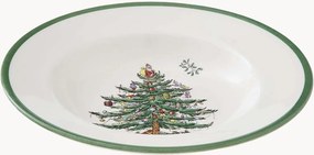 Pratos de sopa Christmas Tree, conjunto de 4