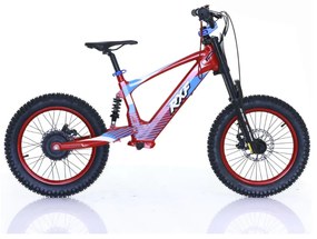Bicicleta elétrica infantil 500W 18" Junior RXF EVO Vermelha