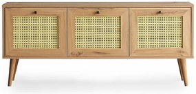 Móvel TV Likya – Carvalho – 140 cm x 60 cm x 40 cm