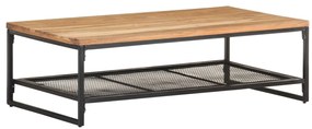 Mesa de centro 110x60x35 cm madeira de acácia maciça