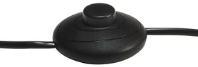 Candeeiros de chão 3 pcs E27 mangueira maciça cor bronze