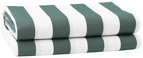 vidaXL Substituição de Toldos Verde e Branco 1000 x 160 cm