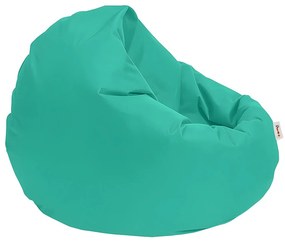 Puff de Jardim Iyzi 100 – Turquesa – 100x100x65 cm | Tribo Home