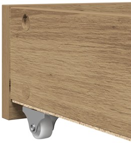 Cama Auxiliar Carvalho Artesanal Madeira Engenheirada 90 x 200 cm