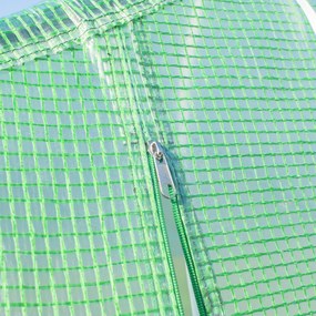 Estufa Tipo Túnel de Jardim 600x300x200cm para Cultivo de Plantas Verd