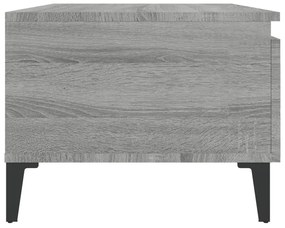 Mesas de apoio 2 pcs 50x46x35 cm deriv. madeira cinzento sonoma