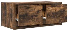 Móveis de TV 2pcs 60x31x25,5cm deriv. madeira carvalho fumado