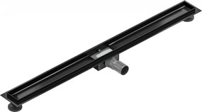 Mexen Flat corpo para ralo linear de 90 cm, preto - 1715090