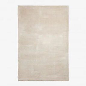 Tapete Retangular Em Poliéster Daroca Crema & 200 X 300 Cm - Sklum
