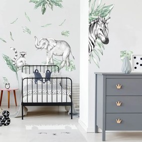 Autocolante de parede - Animais SAFARI