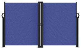 Toldo lateral retrátil 140x600 cm azul