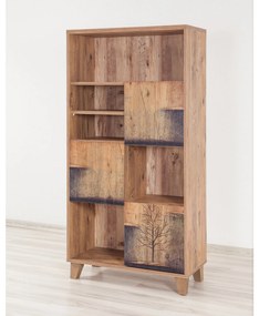 Estante Marina – Pinho Atlântico – 80x155x36 cm