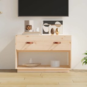 vidaXL Móvel de TV 90x40x60 cm madeira de pinho maciça
