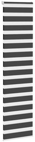 Cortina de zebra 60x230 cm largura do tecido 55,9 cm poliéster