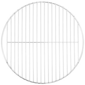 Grelha para churrasco redonda Ø40 cm aço inoxidável 304