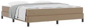 Cama Outros Cappuccino 180 x 200 cm Couro sintético