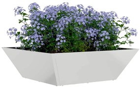 Bowl de Jardim , kit com 5 plantadores de 50x50x15 cm feitos de aço ga