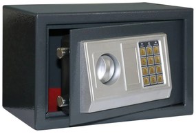 Cofre Digital Eletrónico Cinza Escuro 31x20x20 cm Aço