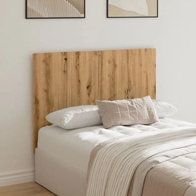 vidaXL Cabeceira cama 120x1,5x80 cm deriv. madeira carvalho artisiano