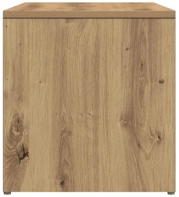 Mesa de apoio 59x36x38 cm derivados madeira carvalho artisiano
