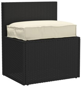 Almofada de Palete para Assento Creme 60x40x8 cm Tecido Oxford