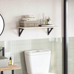 vidaXL Tampo de mesa retangular 80x30x2 cm madeira de acácia maciça