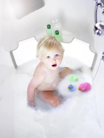 Redutor de banheira 0+, Babydam, SUAVINEX branco medio liso