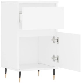 Aparadores 2 pcs 40x35x70 cm derivados de madeira branco