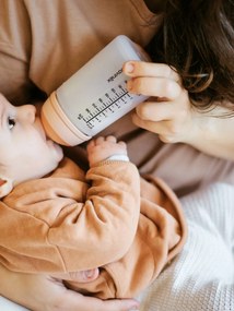 Biberão anticólicas Zer0.Zer0, 270 ml, da SUAVINEX transparente