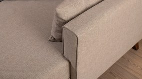 Sofá-Cama de Canto Bella – Creme – 205 x 85 x 140 cm