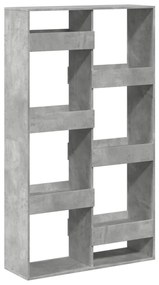 Estante 100x33x175 cm derivados de madeira cinzento cimento