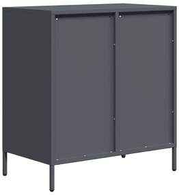 Aparador 68x39x73,5 cm aço laminado a frio antracite