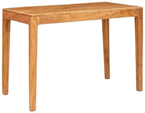 vidaXL Mesa de jantar Castanho 110 x 55 x 76 cm
