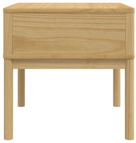 Mesa para candeeiro FLORO 55x55x54 cm pinho maciço castanho mel