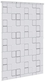 Estore de rolo para o duche 140x240 cm quadrados