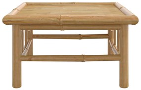 Mesa de jardim 65x55x30 cm bambu