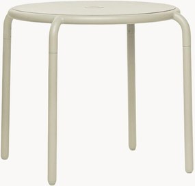 Mesa bistrô redonda de jardim com orifício para guarda-sol Toní, Ø 80 cm