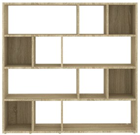 Estante/divisória 105x24x102 cm carvalho sonoma