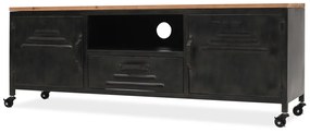 vidaXL Móvel de TV 120x30x43 cm preto